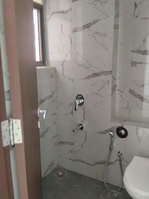 Bathroom in 2 BHK Apartment at Sheth Auris Bliss, Malad West – for Rent