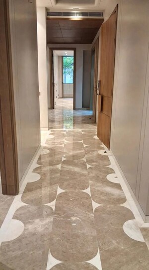 Building Lobby in 4 BHK Apartment at Jor Bagh – for Rent