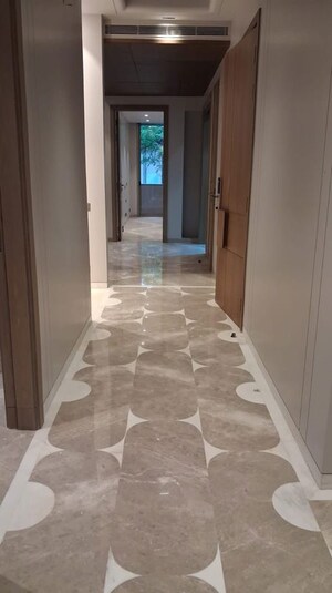 Building Lobby in 4 BHK Apartment at Jor Bagh – for Rent