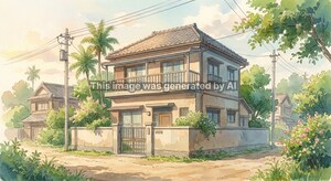  Independent House – Exterior View View at Chevuturu - for Sale
