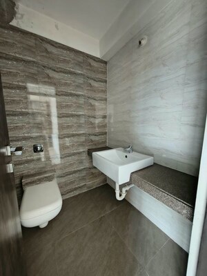 Bathroom in 3 BHK Apartment at Adhiraj Cypress, Kharghar – for Sale