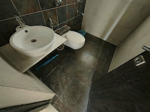 Bathroom in 3 BHK Apartment at Adhiraj Cypress, Kharghar – for Sale