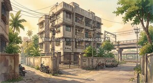  Apartment – Exterior View View at Khambale - for Sale