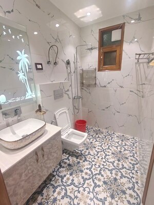 Bathroom in 3 BHK Builder Floor at Indrapuram – for Sale
