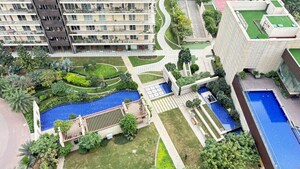 Master Plan in 3.5 BHK Apartment at Mahindra Luminare, Sector 59 – for Rent