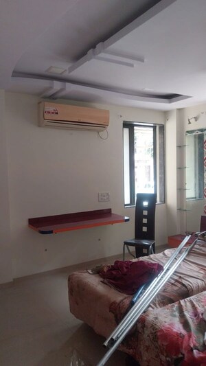 Bedroom in 3 BHK Apartment at Yashodeep CHS, Kopar Khairane – for Rent