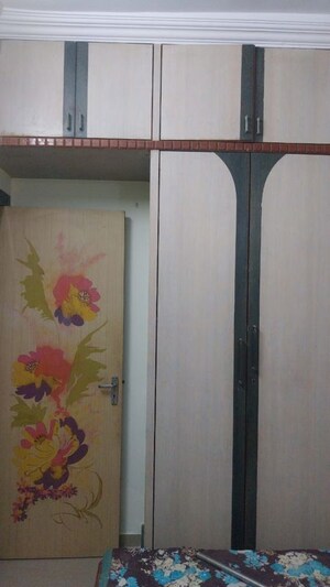 Bedroom in 3 BHK Apartment at Yashodeep CHS, Kopar Khairane – for Rent