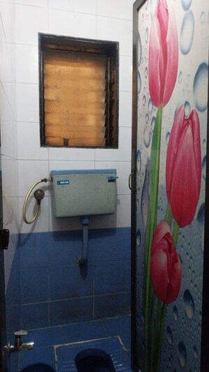 Attached Bathroom in 3 BHK Apartment at Yashodeep CHS, Kopar Khairane – for Rent