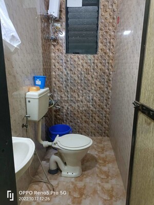 Attached Bathroom in 1 BHK Apartment at Yashoda Apartment Kopar Khairane, Kopar Khairane – for Rent