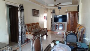 Living Room in 2 BHK Apartment at Akash Ganga CHS Nerul, Nerul – for Rent