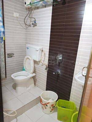 Bathroom in 2 BHK Apartment at Arihant Riddhi, Ghansoli – for Rent