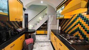 Kitchen in 3 BHK Builder Floor at East Patel Nagar – for Sale