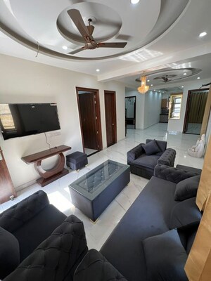 Living Room in 2 BHK Apartment at Supertech Hues, Sector 68 – for Rent