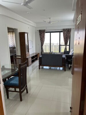Living Room in 2 BHK Apartment at Amanora Park Town – for Sale