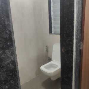 Bathroom in 1 BHK Apartment at Rajiv Sojpal Building, Dadar West – for Rent