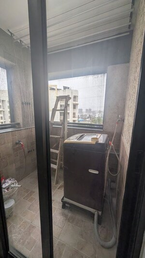 Bathroom in 3 BHK Apartment at Saarrthi Souvenir, Baner – for Rent