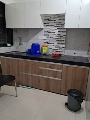 Kitchen in 1 BHK Apartment at Bhoomi Samarth, Goregaon East – for Rent