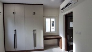 Building Lobby in 3 BHK Apartment at Prestige Beverly Hills, Kokapet – for Rent