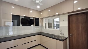 Kitchen in 3 BHK Apartment at Prestige Beverly Hills, Kokapet – for Rent
