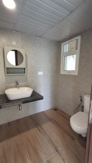 Bathroom in 3 BHK Apartment at Prestige Beverly Hills, Kokapet – for Rent
