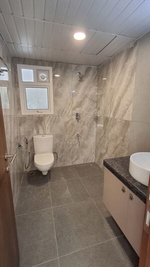 Bathroom in 3 BHK Apartment at Prestige Beverly Hills, Kokapet – for Rent
