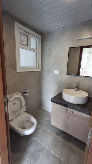 Bathroom in 3 BHK Apartment at Prestige Beverly Hills, Kokapet – for Rent