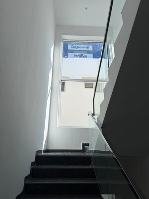 Staircase in 4 BHK Villa at Grand Boulevard, Gachibowli – for Rent