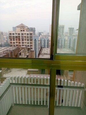 Balcony in 1 BHK Apartment at Chandak 34 Park Estate, Goregaon West – for Rent