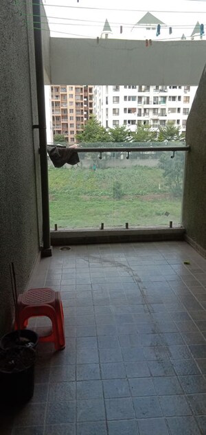 Balcony in 2 BHK Apartment at Vedant Kingston Atlantis, Nibm Annexe – for Rent