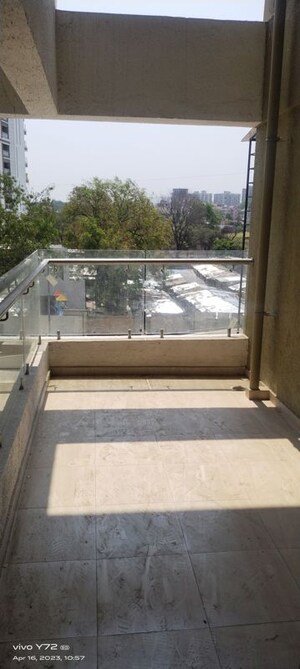 Balcony in 2 BHK Apartment at Vedant Kingston Atlantis, Nibm Annexe – for Rent