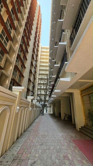 Staircase in 2 BHK Apartment at Adityaraj Supreme, Chembur – for Rent