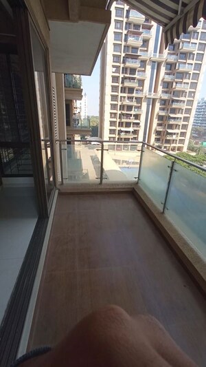 Balcony in 2 BHK Apartment at Goel Ganga Florentina, Nibm Annexe – for Rent