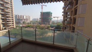 Balcony in 2 BHK Apartment at Goel Ganga Florentina, Nibm Annexe – for Rent