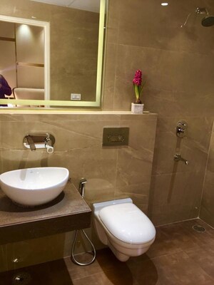 Bathroom in 4 BHK Apartment at Skyline Elevate, Ramgarh Bhudda – for Sale
