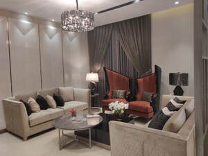 Living Room in 4 BHK Apartment at Skyline Elevate, Ramgarh Bhudda – for Sale