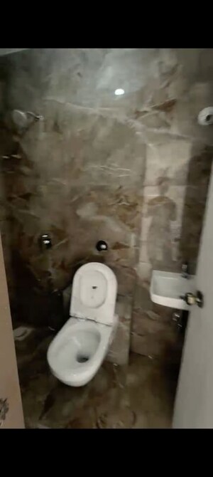 Bathroom in 2 BHK Apartment at Shraddha Vardaan, Bhandup West – for Rent