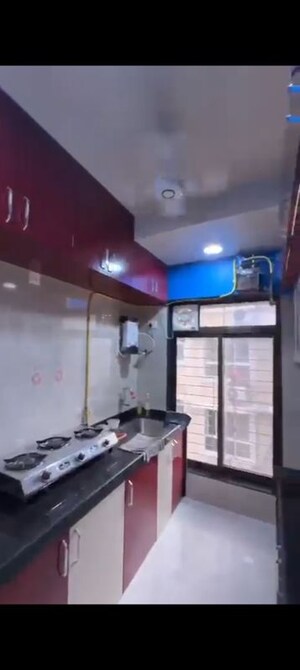 Kitchen in 1 BHK Apartment at Adityaraj Breeze, Vikhroli East – for Rent