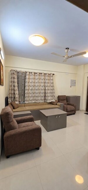 Living Room in 2 BHK Apartment at DSR White Waters, Gunjur – for Rent