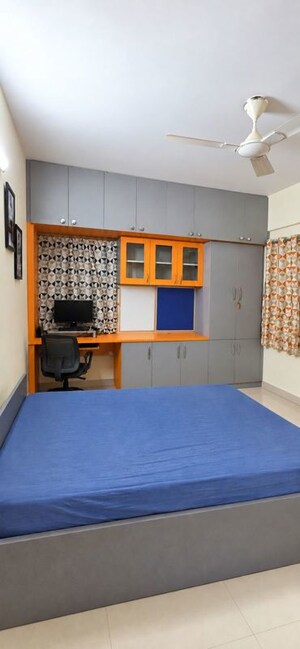 Bedroom in 2 BHK Apartment at DSR White Waters, Gunjur – for Rent