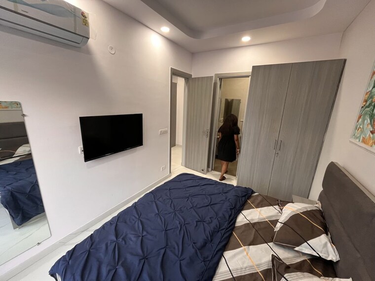 Bedroom, sector 42 1 Bedroom 985 Sq.Ft. Builder Floor In Sector 42 Gurgaon 10794774