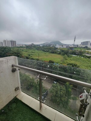 Balcony in 1 BHK Apartment at Lodha Belmondo, Gahunje – for Rent