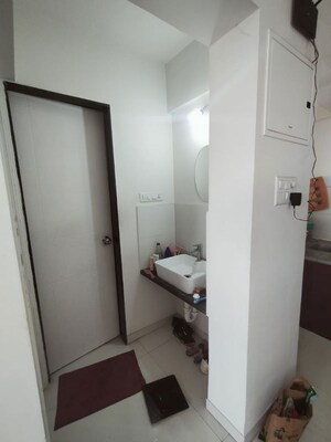 Bathroom in 2 BHK Apartment at Rohan Prathama, Hinjewadi – for Rent