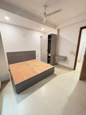 Bedroom in 1 BHK Builder Floor at Chattarpur – for Rent