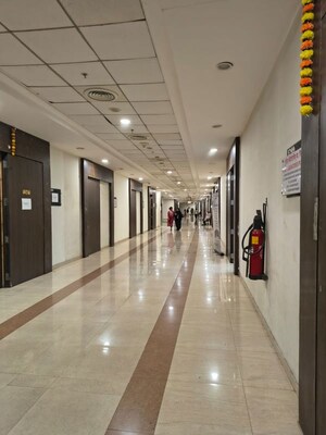 Building Lobby in  Office Space at Neptune Eastern Business District, Bhandup West – for Rent