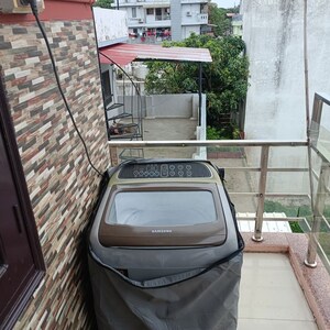 Balcony in 3 BHK Builder Floor at Vijay Colony – for Rent