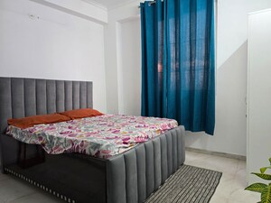 Bedroom in 1 BHK Builder Floor at Chattarpur – for Rent