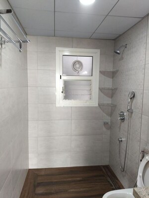 Bathroom in 3 BHK Apartment at Sobha Windsor, Whitefield – for Rent