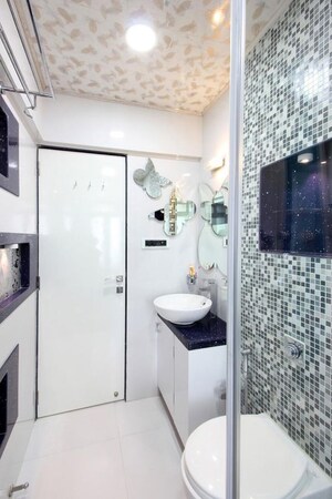 Kitchen in 4 BHK Apartment at Evershine Cosmic, Andheri West – for Rent