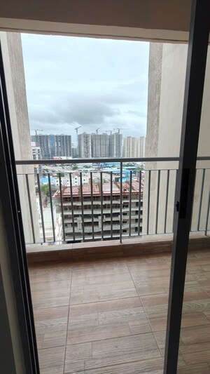 Balcony in 2 BHK Apartment at Mahindra Happinest Tathawade Phase 1, Tathawade – for Rent