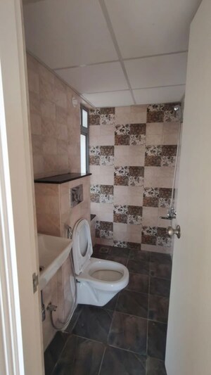 Bathroom in 2 BHK Apartment at Mahindra Happinest Tathawade Phase 1, Tathawade – for Rent